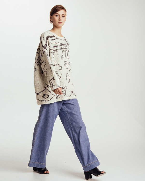 Revisited Matters Sabi Intarsia Sweater Revisited Matters Sabi Intarsia Sweater