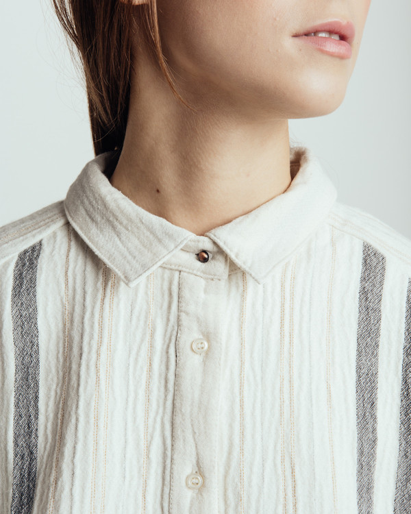 Sessun Santiago Candelaria Striped Shirt Sessun Santiago Candelaria Striped Shirt