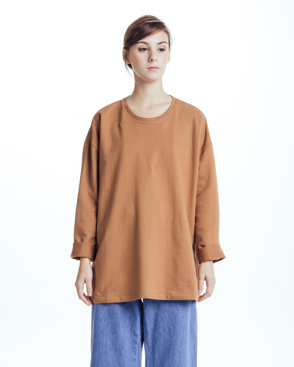 Revisited Matters Sweatshirt sweater in Clay Revisited Matters Sweatshirt sweater in Clay
