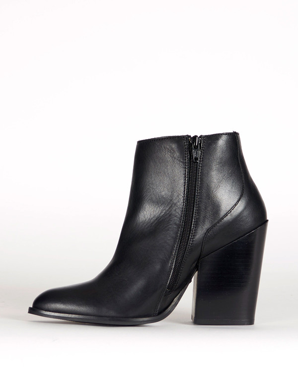 Selected Femme Tania High Heel Boot Black Selected Femme Tania High Heel Boot Black
