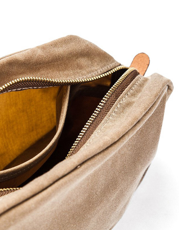 Tanner Goods Drifter Dopp Kit Waxed Field Tan Tanner Goods Drifter Dopp Kit Waxed Field Tan