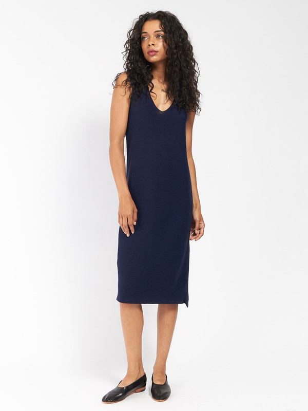 Ali Golden Knit V-Neck Dress Ali Golden Knit V-Neck Dress