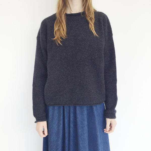 Johan Vintage Navy Woolrich Sweater Johan Vintage Navy Woolrich Sweater