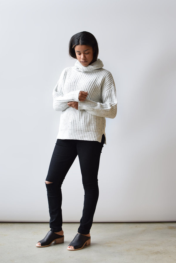 Lush Speckled Turtleneck Sweater Lush Speckled Turtleneck Sweater