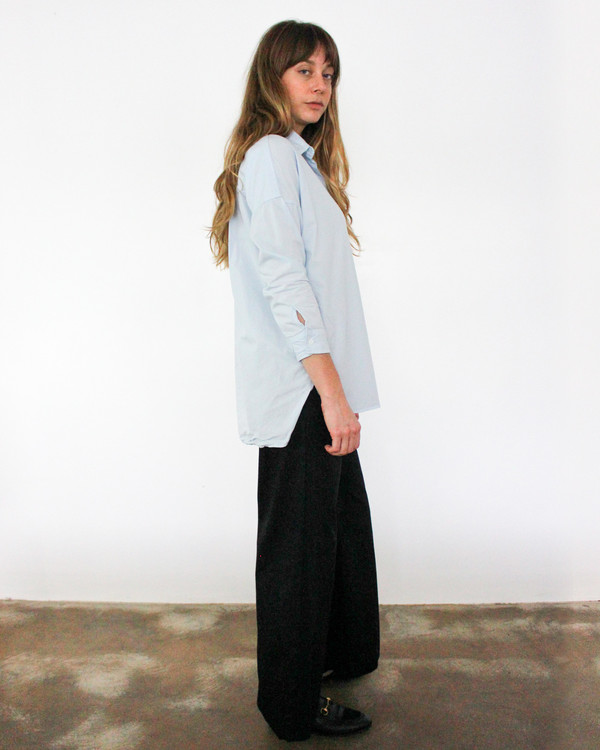 Esby STELLA L/S BUTTON DOWN - SKY BLUE Esby STELLA L/S BUTTON DOWN - SKY BLUE