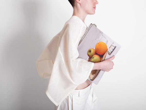 A'N'D Still Life Clutch - Fruits & Pill A'N'D Still Life Clutch - Fruits & Pill