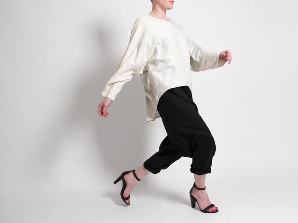 Berenik Oversized Sheepcloud Print Top Berenik Oversized Sheepcloud Print Top
