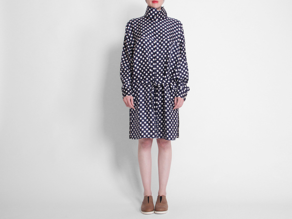 ffiXXed Collar Dress - Blue/White Check ffiXXed Collar Dress - Blue/White Check