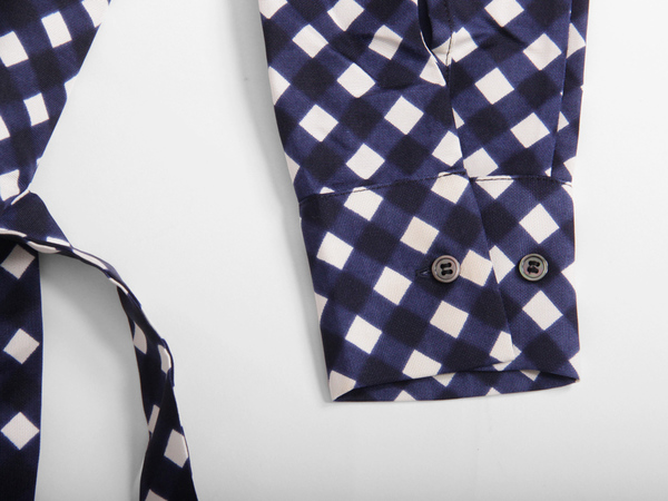 ffiXXed Collar Dress - Blue/White Check ffiXXed Collar Dress - Blue/White Check