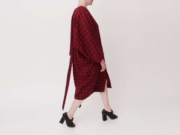 ANNTIAN Shapy Dress - Plaid ANNTIAN Shapy Dress - Plaid