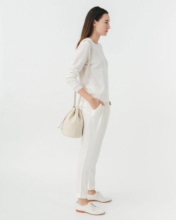 BAGGU DRAWSTRING PURSE - STONE BAGGU DRAWSTRING PURSE - STONE