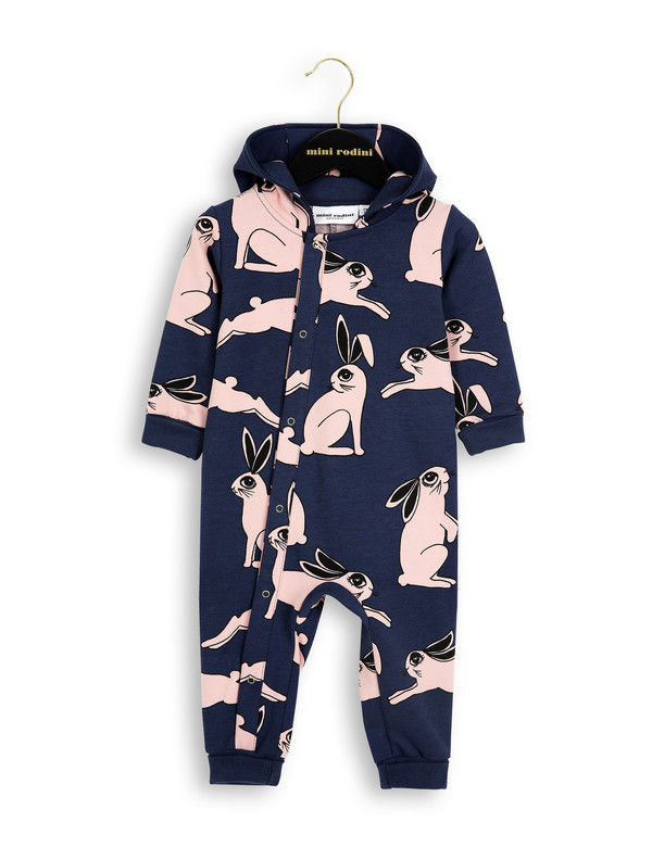 RABBIT ONESIE - DARK BLUE (NEWBORN) RABBIT ONESIE - DARK BLUE (NEWBORN)