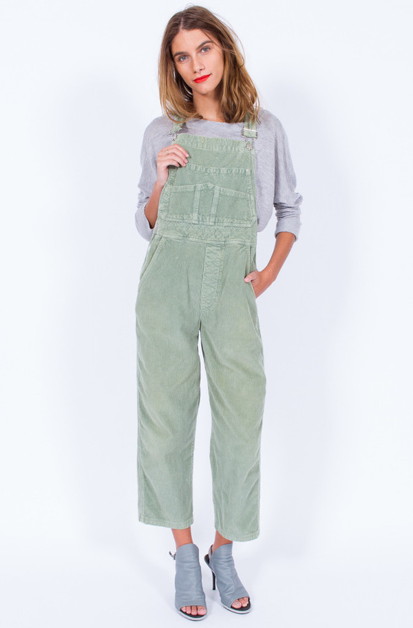 SAGE CORDUROY OVERALLS (SMALL) SAGE CORDUROY OVERALLS (SMALL)