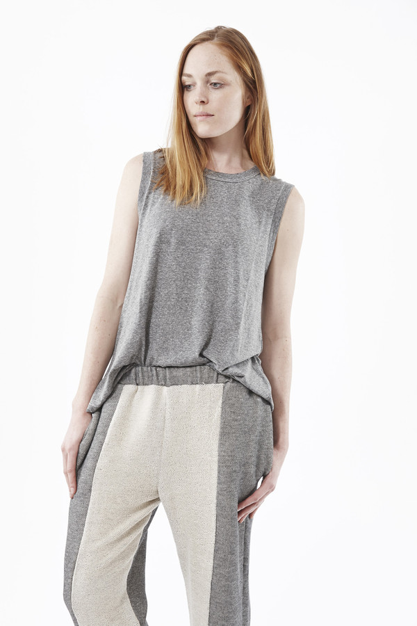REIF HAUS Contra Lounge Pant in Heather Grey REIF HAUS Contra Lounge Pant in Heather Grey