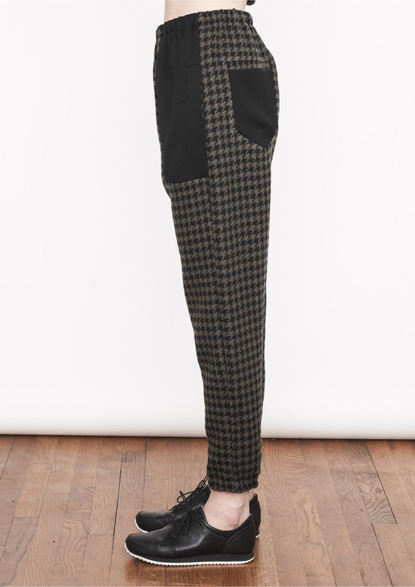 Berenik PANTS HOUNDSTOOTH TWEED PANT Berenik PANTS HOUNDSTOOTH TWEED PANT
