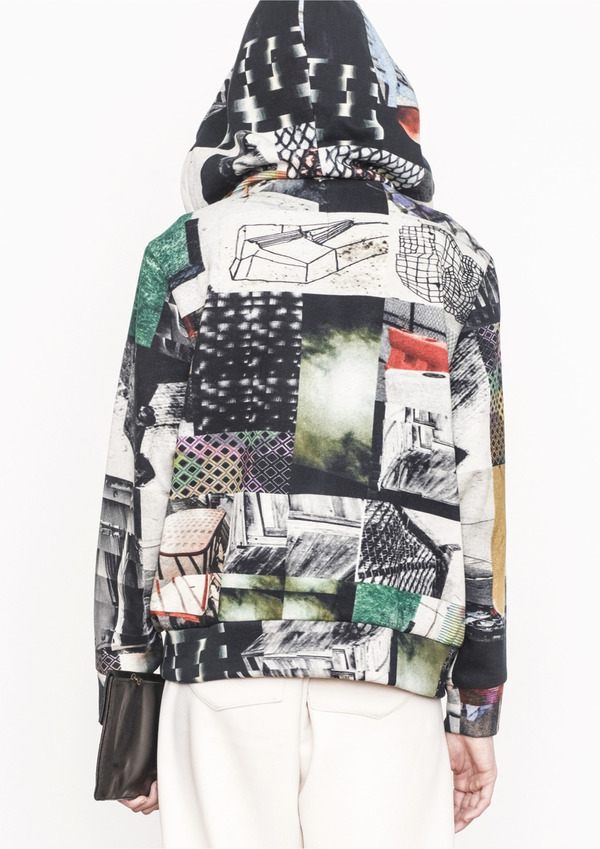Berenik OUTERWEAR DIGITAL COLLAGE PRINTED HOODIE Berenik OUTERWEAR DIGITAL COLLAGE PRINTED HOODIE