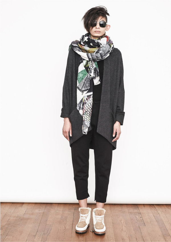 Berenik DIGITAL COLLAGE PRINT SCARF Berenik DIGITAL COLLAGE PRINT SCARF