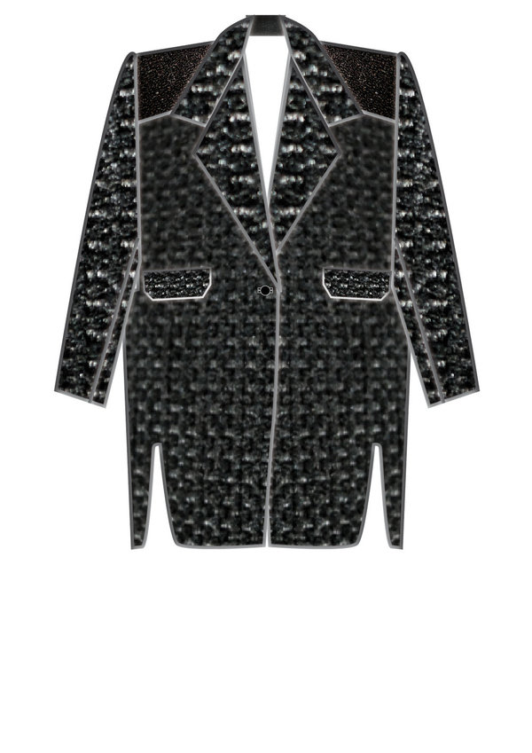 Berenik BLAZER TWEEDY SHELL Berenik BLAZER TWEEDY SHELL
