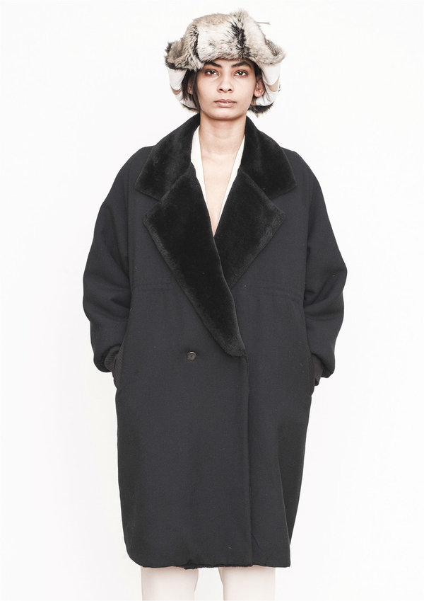 Berenik TRENCHCOAT BLACK PLAIN Berenik TRENCHCOAT BLACK PLAIN