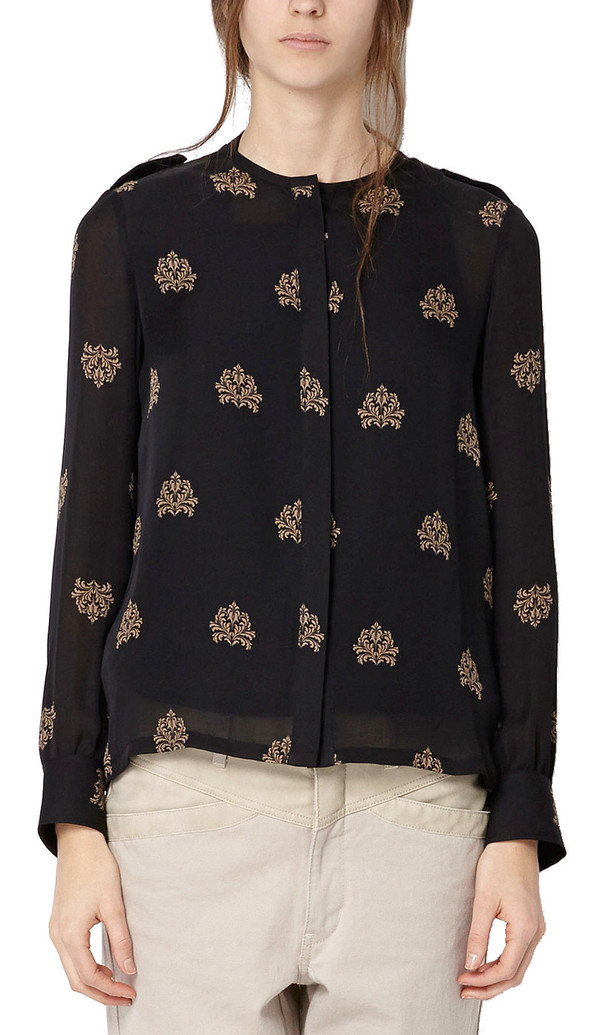 Hoss Intropia Silk Pattern Blouse Hoss Intropia Silk Pattern Blouse