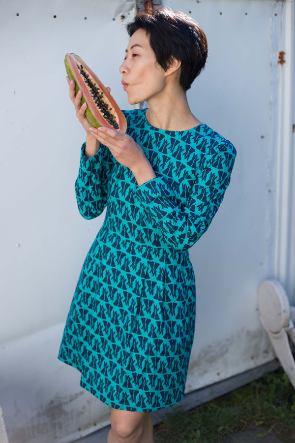 Birds of North America Topaz Dress (Turquoise) Birds of North America Topaz Dress (Turquoise)