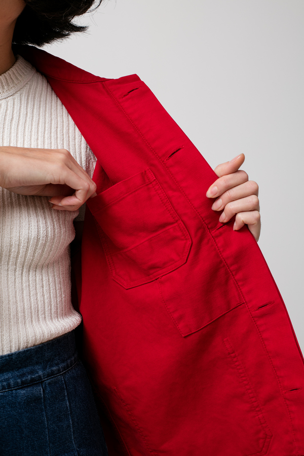Caron Callahan Krasner Jacket - crimson Caron Callahan Krasner Jacket - crimson