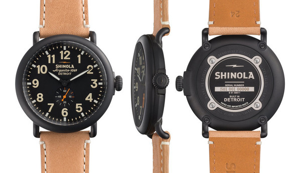 Shinola Detroit The Runwell 47mm - Black Dial Shinola Detroit The Runwell 47mm - Black Dial