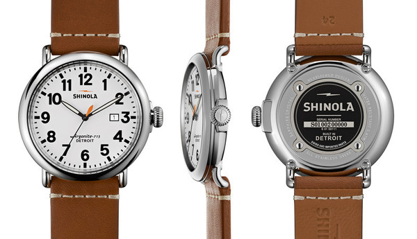 Shinola Detroi The Runwell 47mm - White Dial Shinola Detroi The Runwell 47mm - White Dial