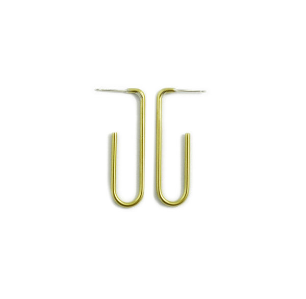 Natalie Joy Small Scale U Shaped Hoops Natalie Joy Small Scale U Shaped Hoops