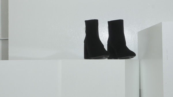 CROSSWALK SHOES POP UP HILL STREET (2354) Black Velvet CROSSWALK SHOES POP UP HILL STREET (2354) Black Velvet