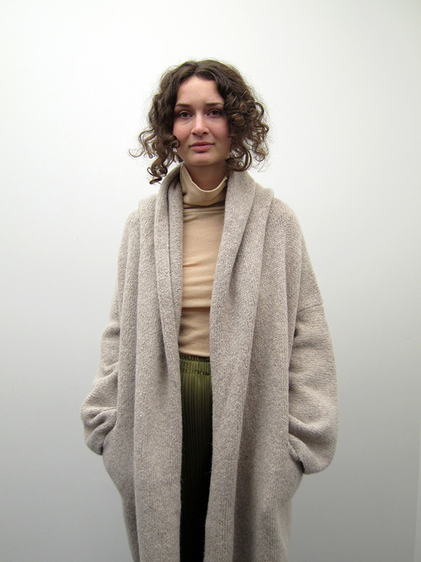 Lauren Manoogian Capote Coat, Ecru Lauren Manoogian Capote Coat, Ecru