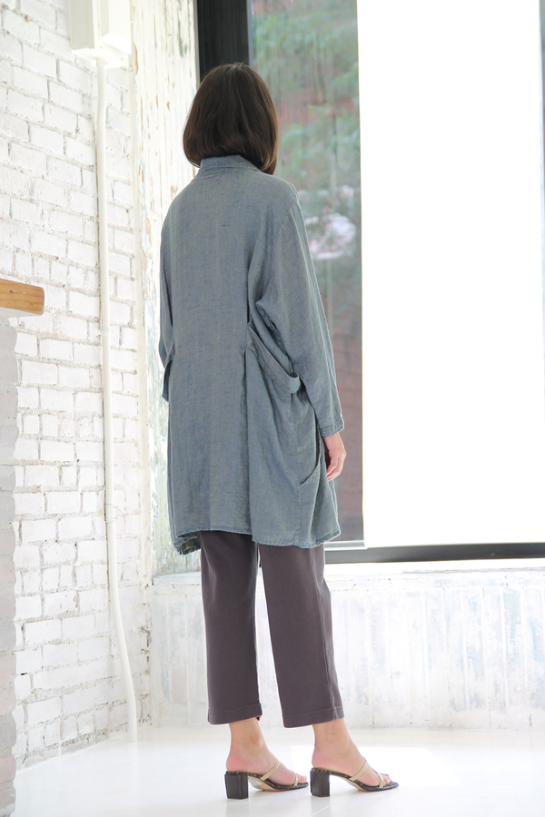 DUO NYC Vintage Linen Duster Jacket DUO NYC Vintage Linen Duster Jacket