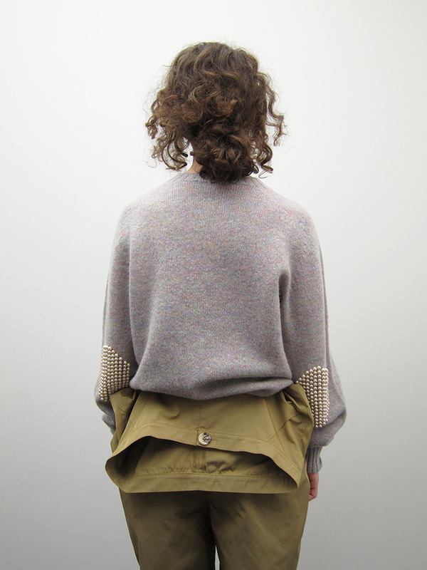Unisex BLESS Pearlpad Sweater, Rainbow Unisex BLESS Pearlpad Sweater, Rainbow