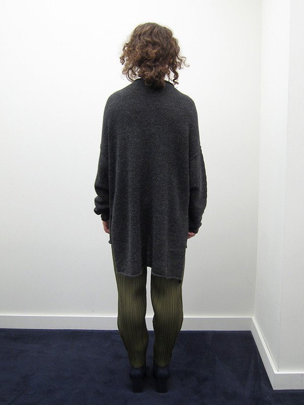 Oversized Rollneck, Dark Charcoal Oversized Rollneck, Dark Charcoal