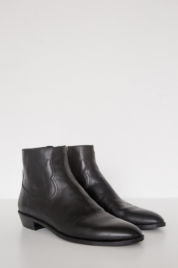 Assembly New York Leather Flat Boot Assembly New York Leather Flat Boot