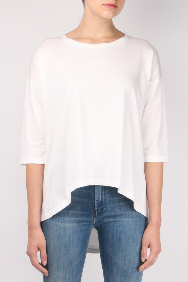 Ma'ry'ya Round Neck Tuck Tee Ma'ry'ya Round Neck Tuck Tee