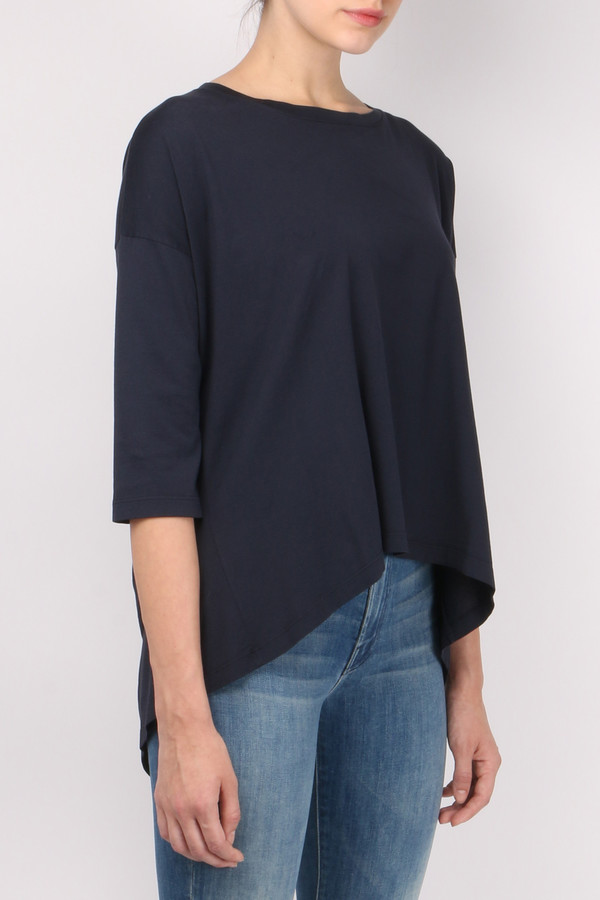Ma'ry'ya Round Neck Tuck Tee Ma'ry'ya Round Neck Tuck Tee