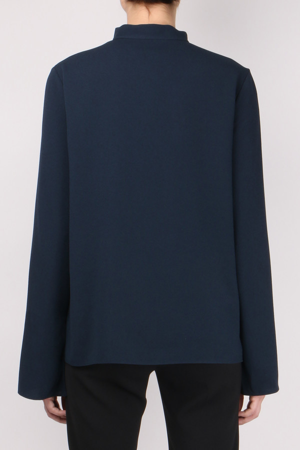 Tibi Tie Neck Top Tibi Tie Neck Top
