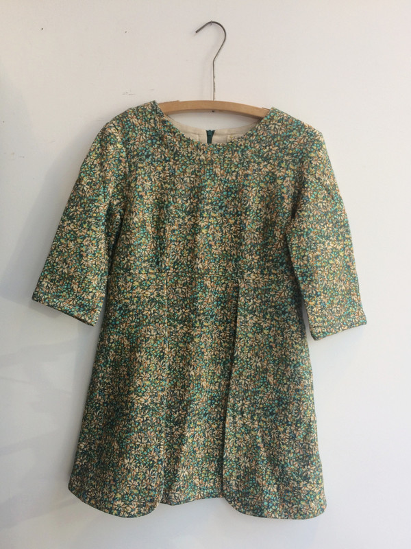 Delphine LIBERTY ROBE VERTE / GREEN DRESS Delphine LIBERTY ROBE VERTE / GREEN DRESS