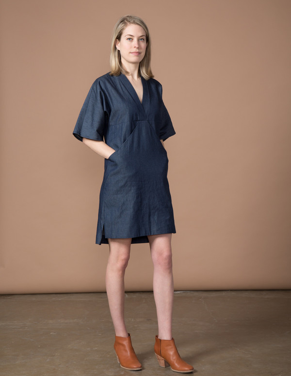 SBJ Austin Kelly Dress - Denim Chambray SBJ Austin Kelly Dress - Denim Chambray