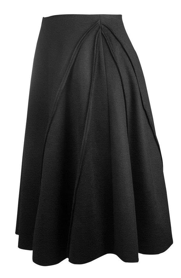 Devlyn Van Loon Midi Tuck Skirt Devlyn Van Loon Midi Tuck Skirt
