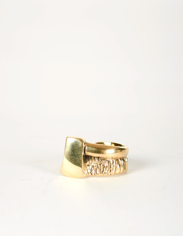 Jon Swinamer Axe Ring Bronze Jon Swinamer Axe Ring Bronze
