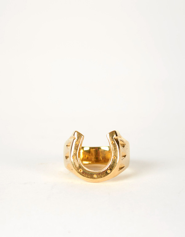 Jon Swinamer Horse Shoe Ring Bronze Jon Swinamer Horse Shoe Ring Bronze