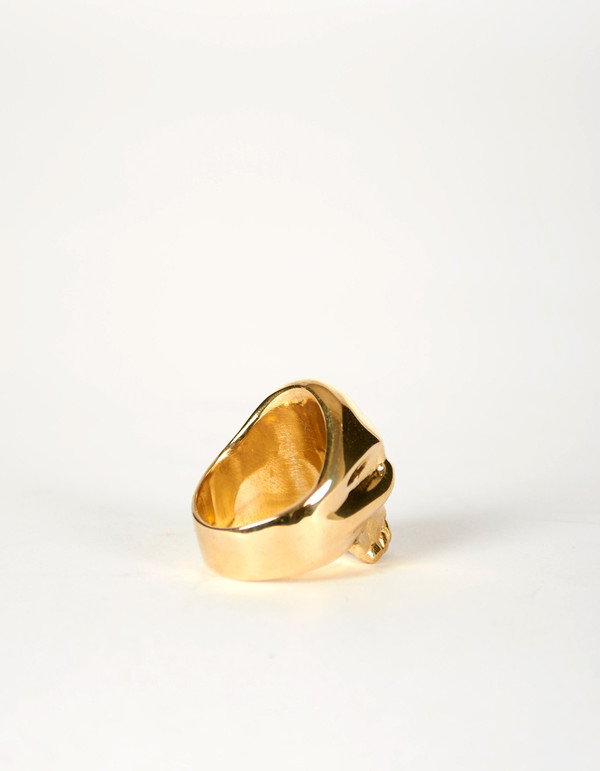 Jon Swinamer Skull Ring Bronze Jon Swinamer Skull Ring Bronze