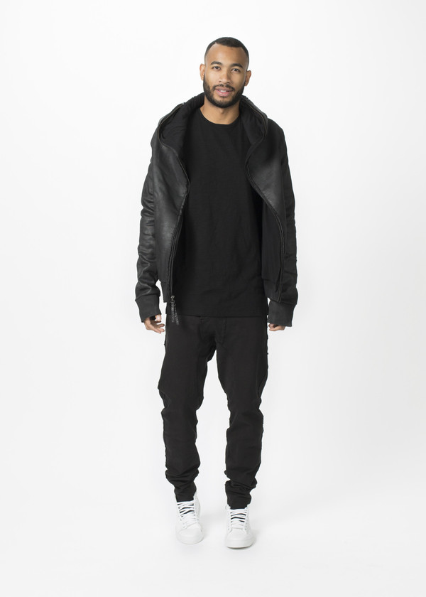 Men's Rundholz Wax Zip Hoodie Men's Rundholz Wax Zip Hoodie
