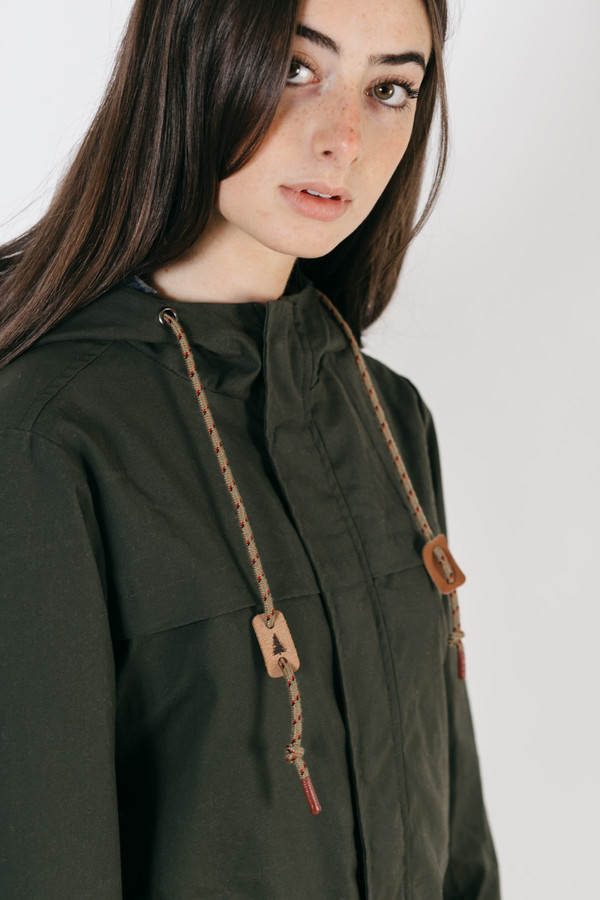 Bridge & Burn Cedar Waxed Cotton Olive Bridge & Burn Cedar Waxed Cotton Olive