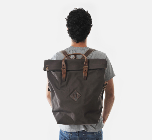 Bleu de Chauffe Brun Woody Backpack Bleu de Chauffe Brun Woody Backpack