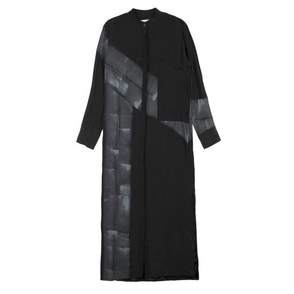 Printed Shirt Dress Printed Shirt Dress