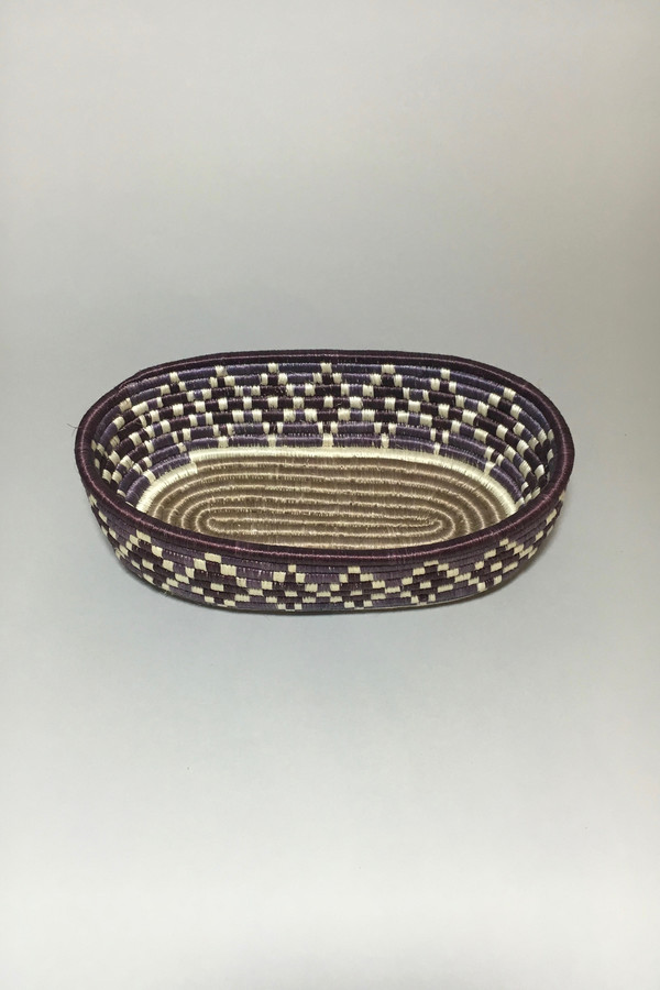 All Across Africa Purple Bread Basket All Across Africa Purple Bread Basket