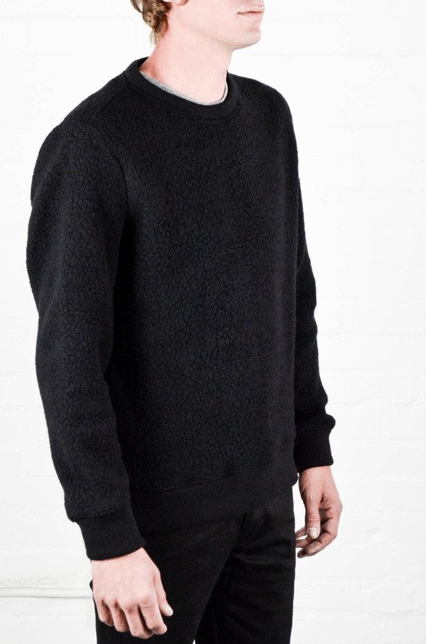 Men's Odin Textured Rune Wool Sweatshirt Men's Odin Textured Rune Wool Sweatshirt